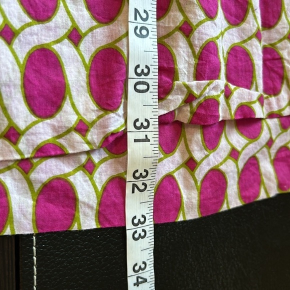 Gretchen Scott Designs Tunic Swim Coverup Dress Pink White Green Sz M - Picture 12 of 12